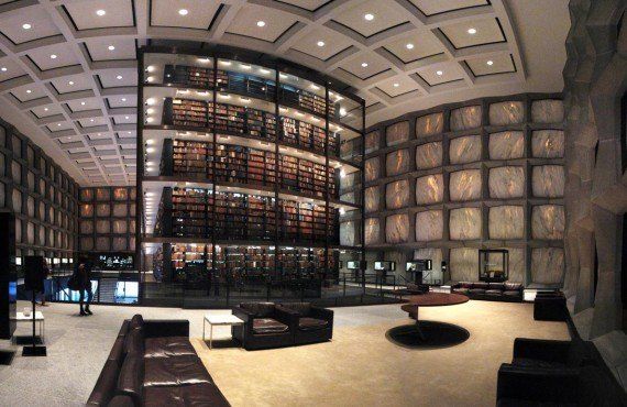 La bibliothèque de l'université Yale