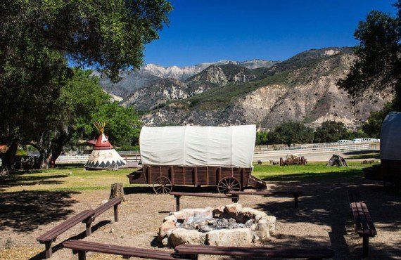 Camping Rancho Oso - caravane