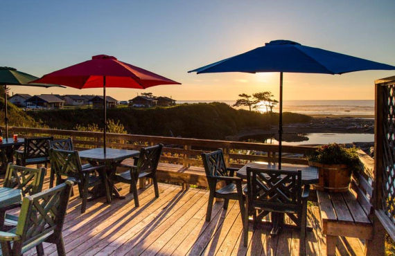 La terrasse du restaurant