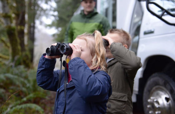 Tour en forêt