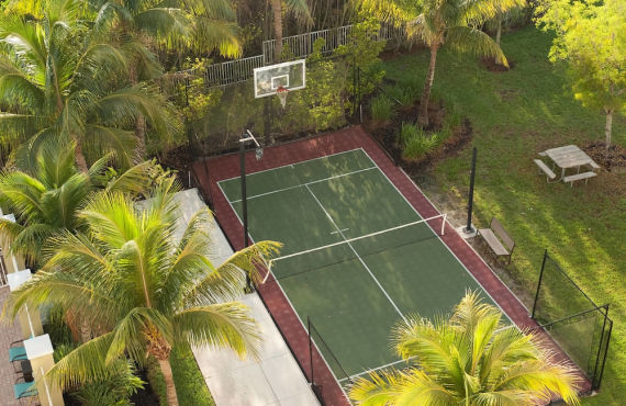 Basketball court