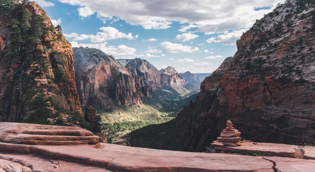 Angels Landing hike in Zion National Park