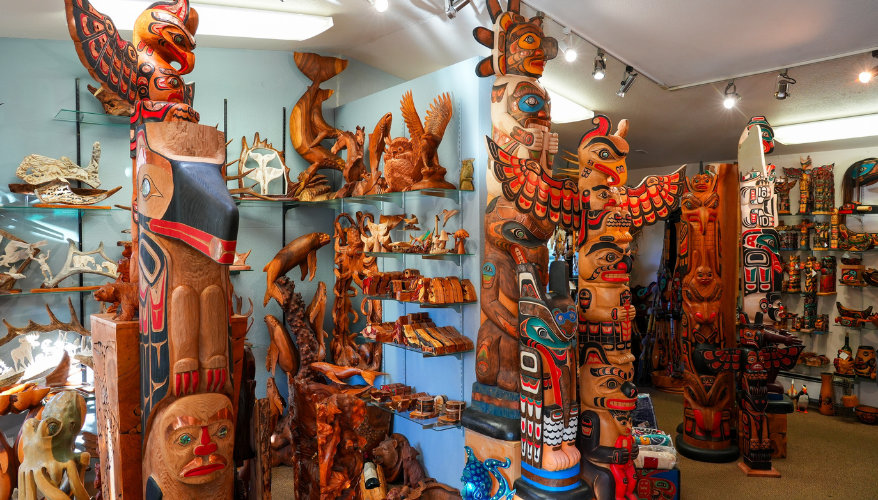 boutique d'artisanat amérindien