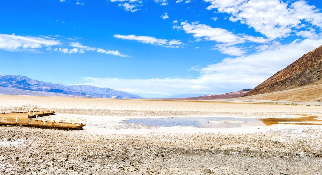 Badwater Bassin à Death Valley