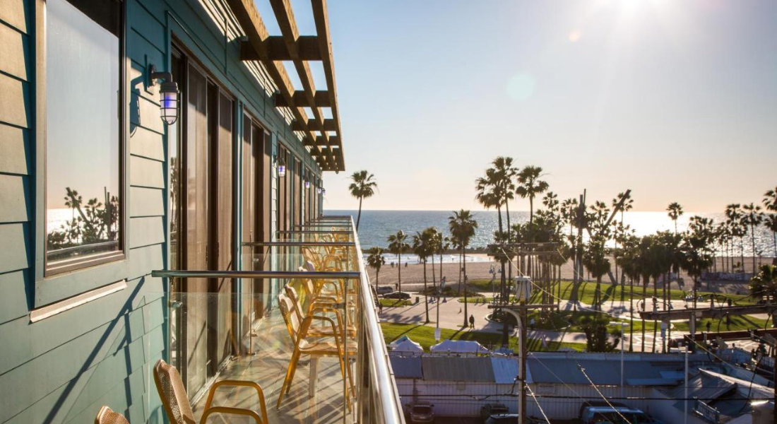 L'hôtel Hotel Erwin Venice Beach à Los Angeles Hôtel vue océan Los Angeles