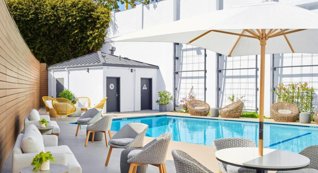 L'hôtel The Pierside Santa Monica à Los Angeles Hôtel avec piscine Los Angeles