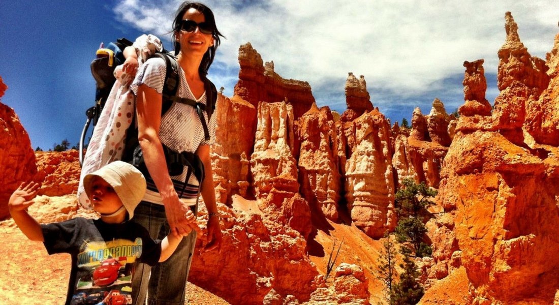 Randonnée dans l'amphithéâtre de Bryce Canyon