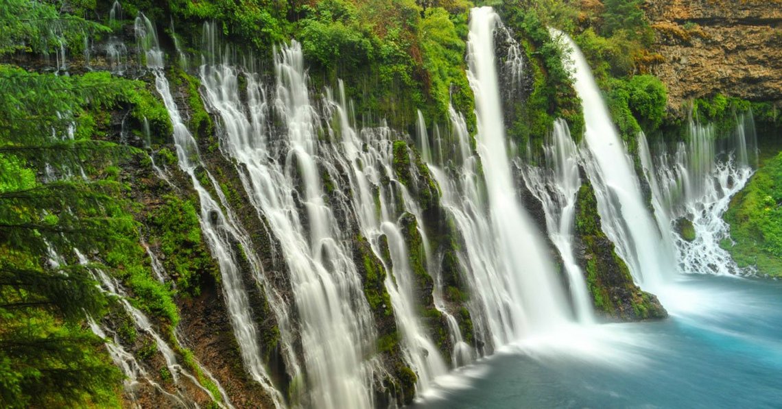 chute d'eau accessible ouest américain