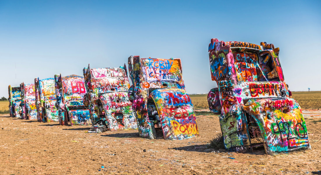 Cadillac Ranch, Amarillo, Texas Cadillac Ranch