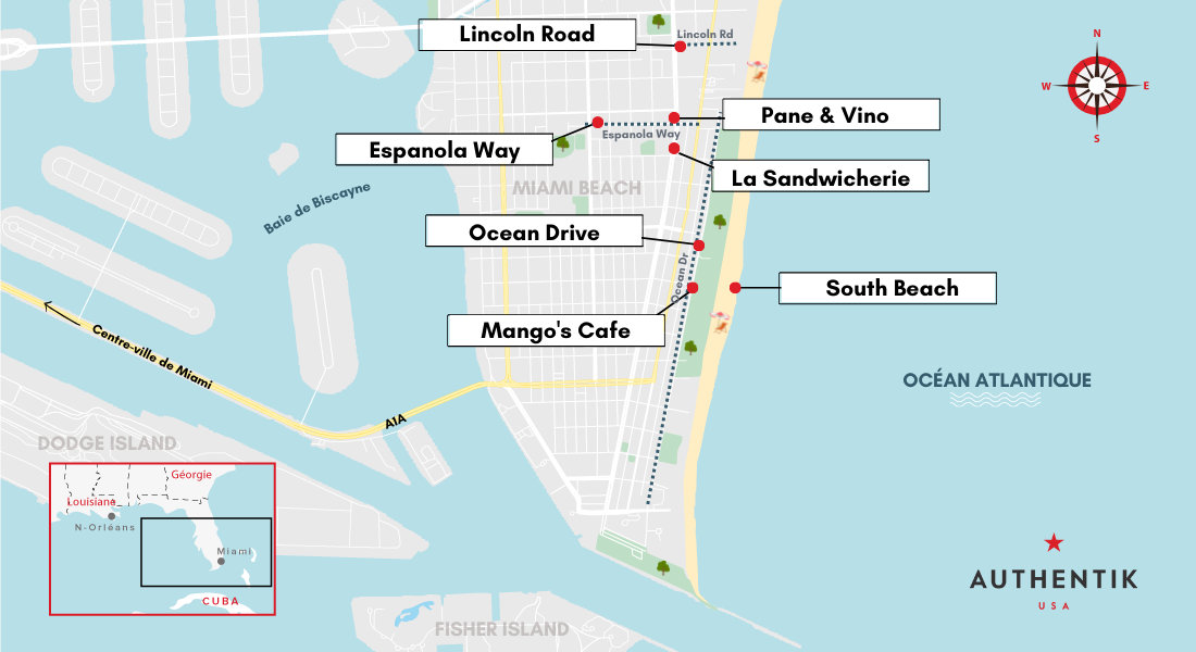 carte visiter miami