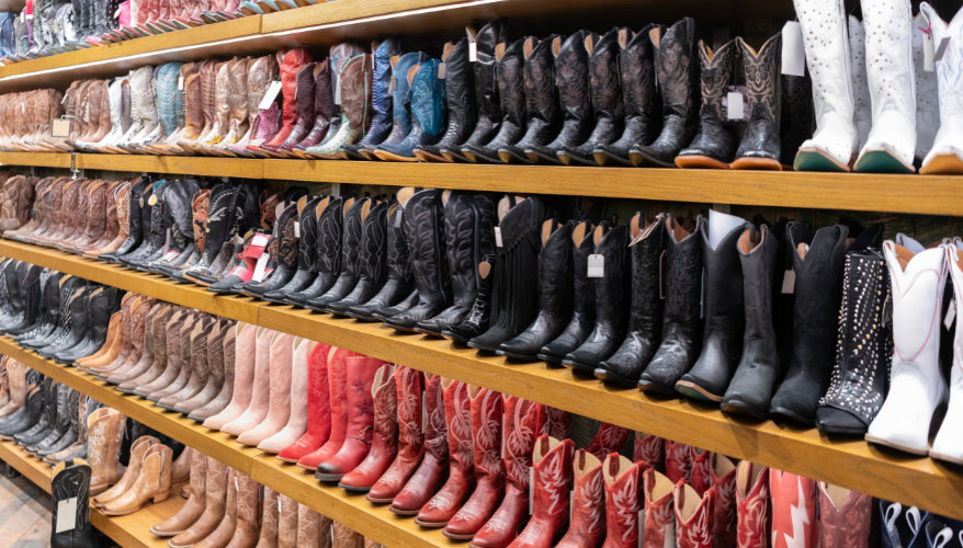 Cowboy boot store