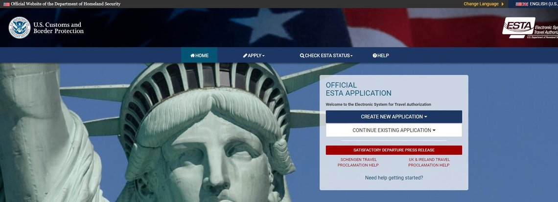 USA travel authorization