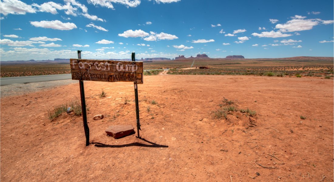 où se situe Forrest Gump Point