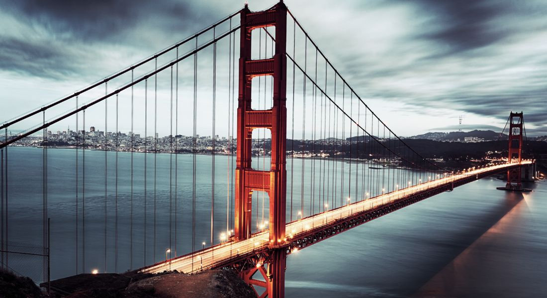 Golden Gate de San Francisco, Californie Pont du Golden Gate Bridge à San Francisco