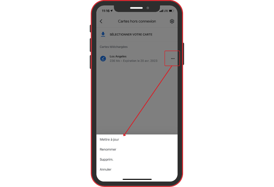 Google maps hors ligne Android