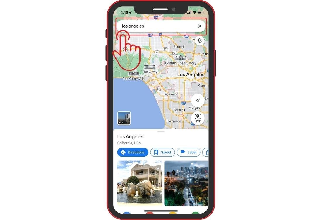 use the Google Maps gps offline