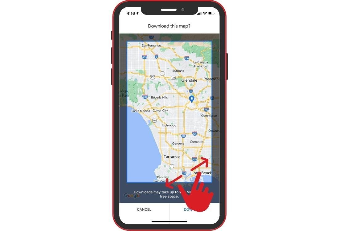 google maps offline android