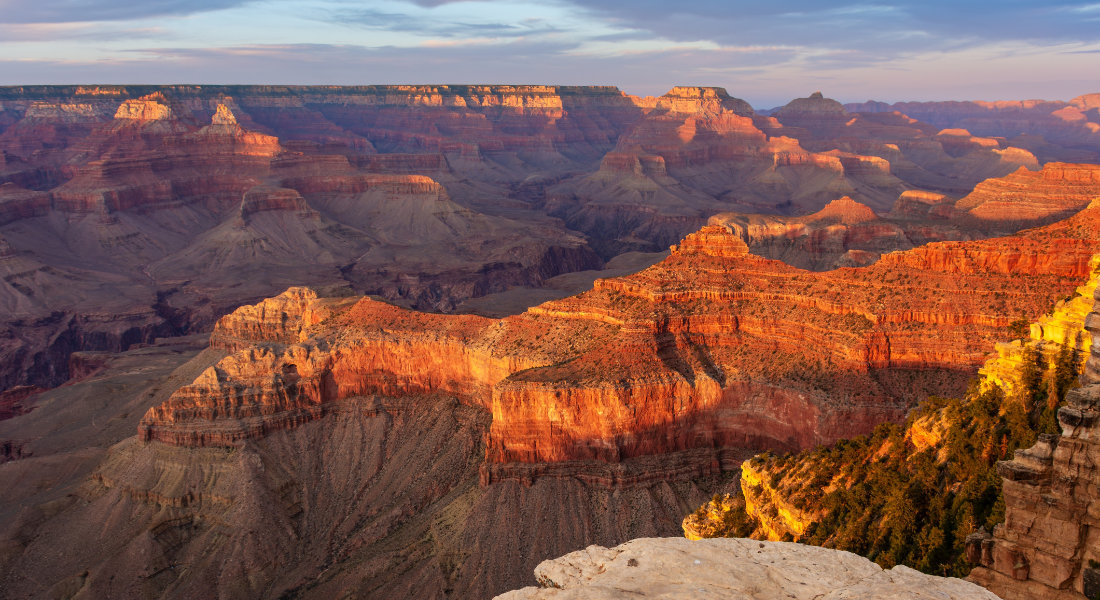 Grand Canyon au coucher de soleil