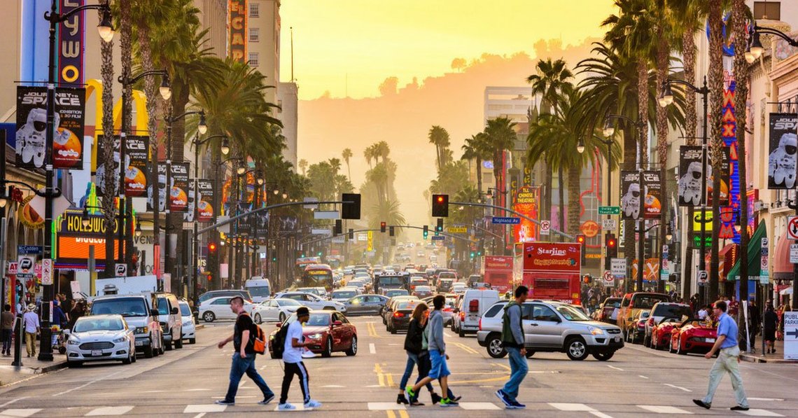 visiter le hollywood walk of fame