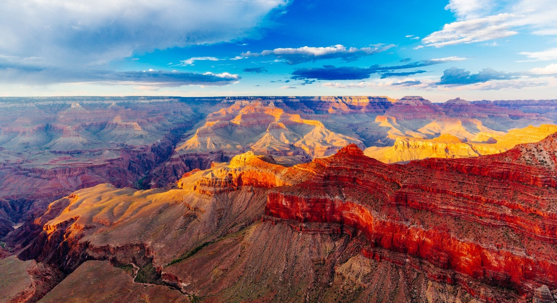 Road trip d'une semaine aux USA Mather Point tout en couleurs