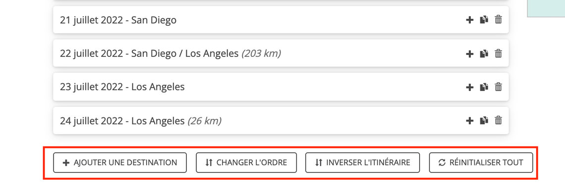 outil de planification de voyage en ligne