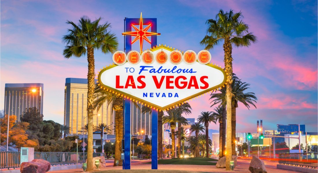 The famous Welcome to Las Vegas sign