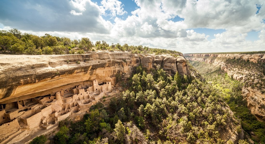 shutterstock_774914899 @ Sopotnicki Vue sur Cliff Palace dans le parc de Mesa Verde