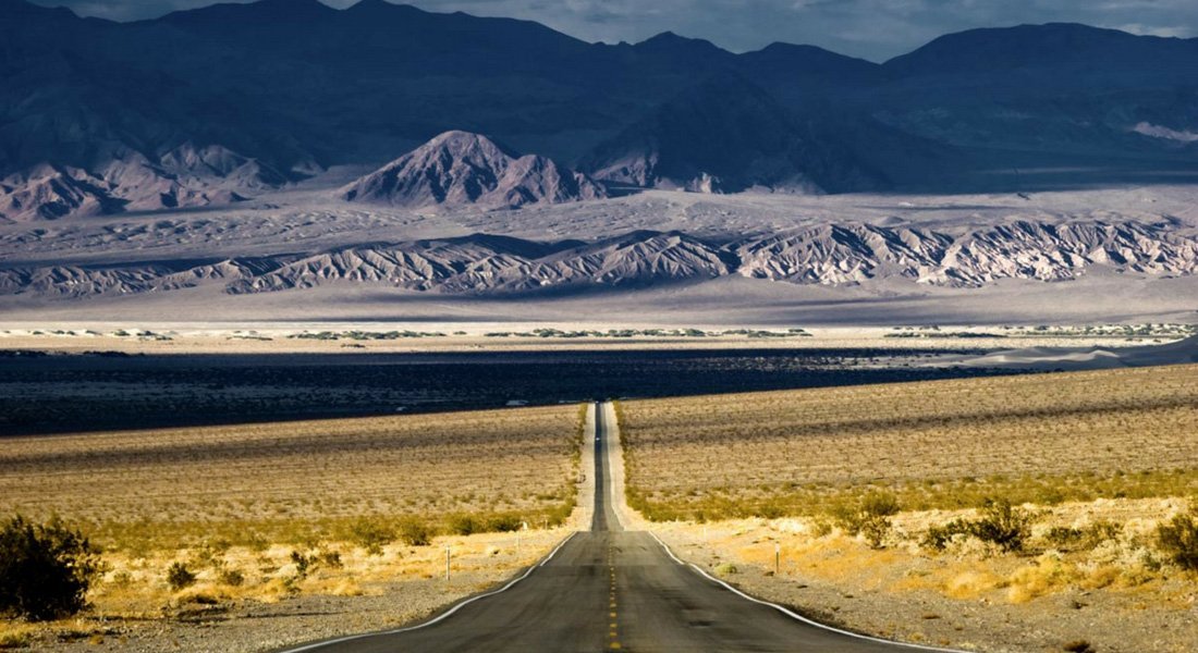 Route panoramique Death Valley