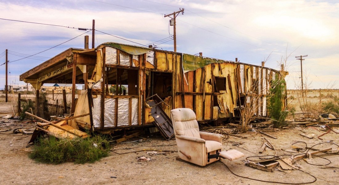 Ruines de Bombay Beach 