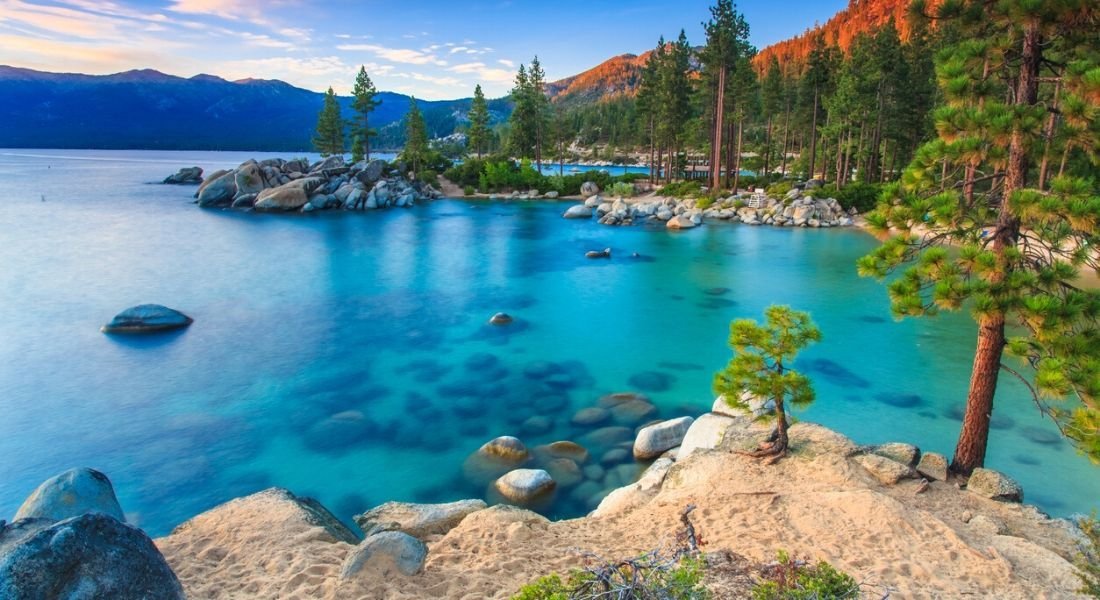 plage de Sand Harbor au Lac Tahoe