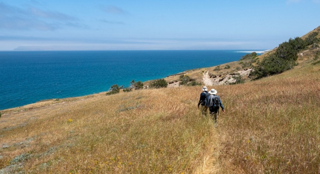 Randonnée au parc des Channel Islands