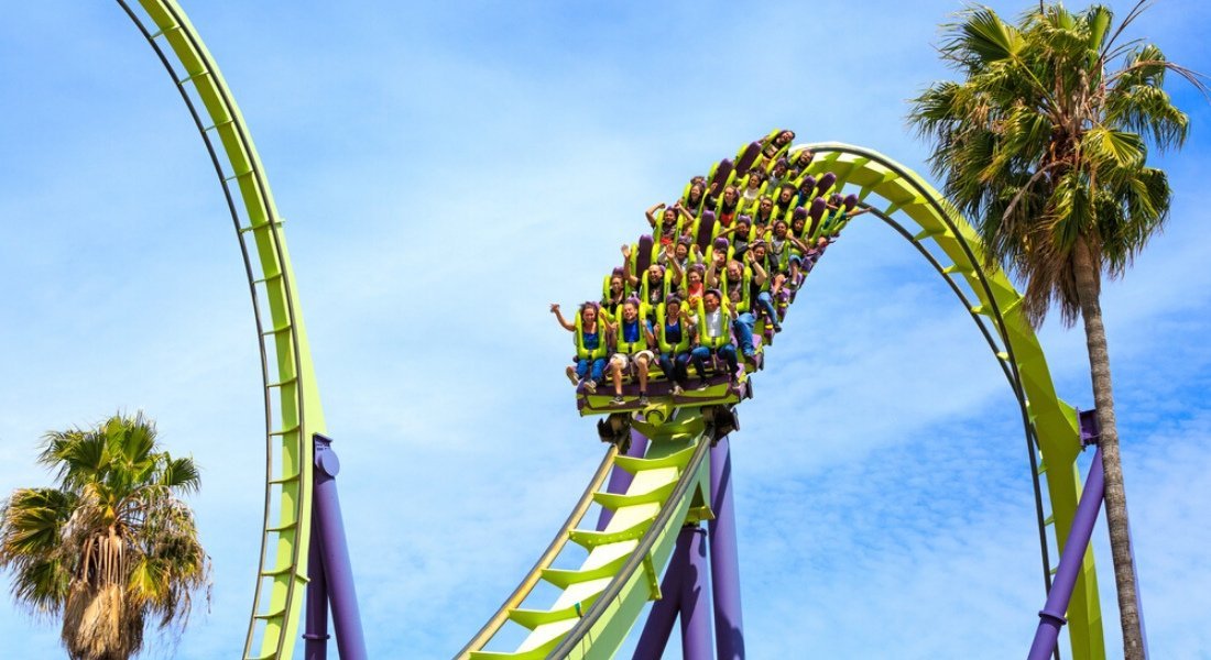 six flags magic mountains attractions