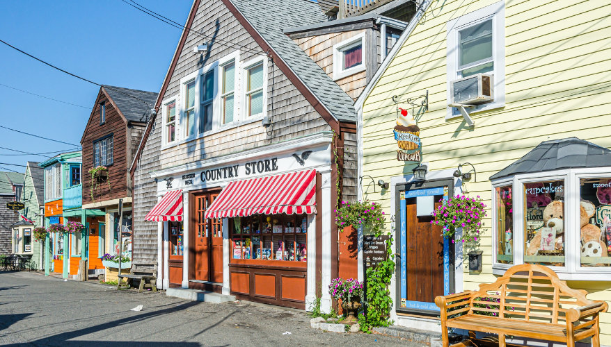 country store in a small US town