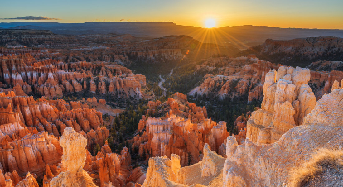 Sunset Point, Bryce Canyon National Park Coucher de soleil au Sunset Point de Bryce Canyon