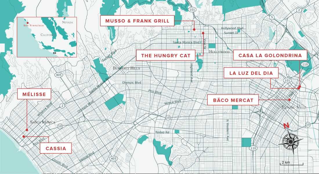 carte restaurants los angeles