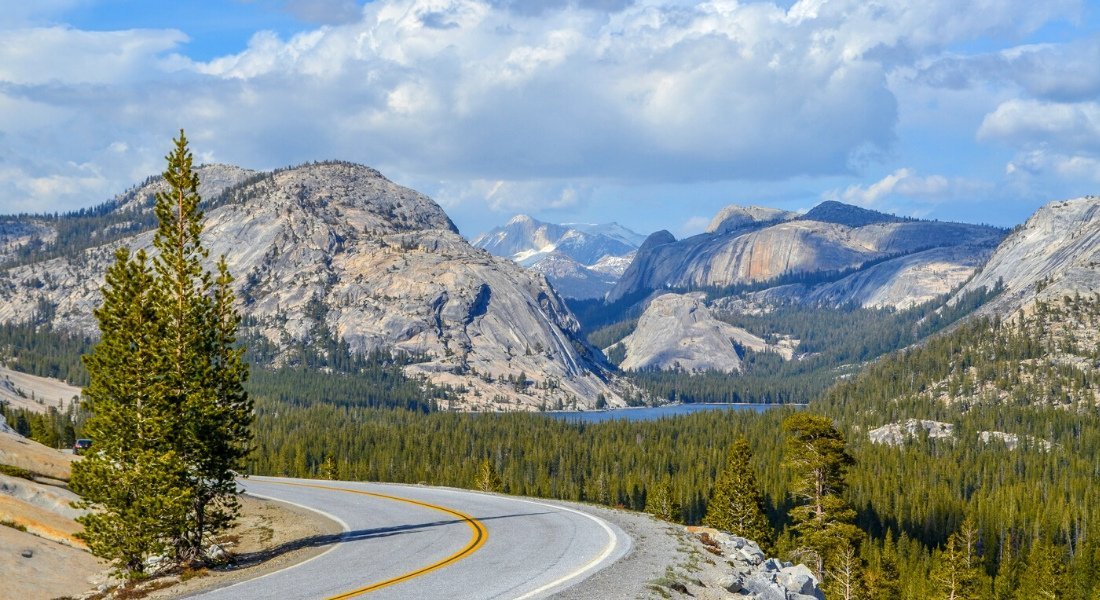 route panoramique de Yosemite