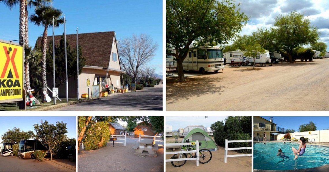 campings désert usa