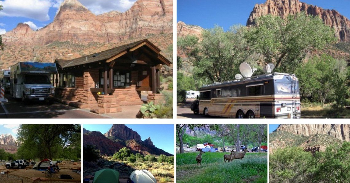 liste des campings ouest des usa