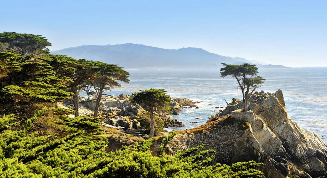 itinerary california coast 17 mile drive california