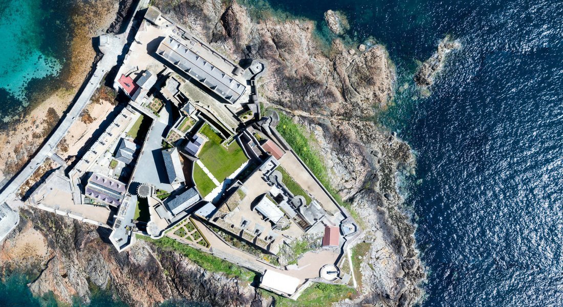 visite prison alcatraz vue ile
