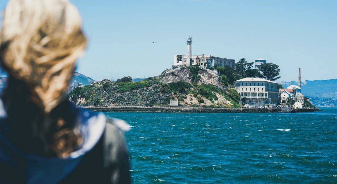 visite prison alcatraz vue ile alcatraz