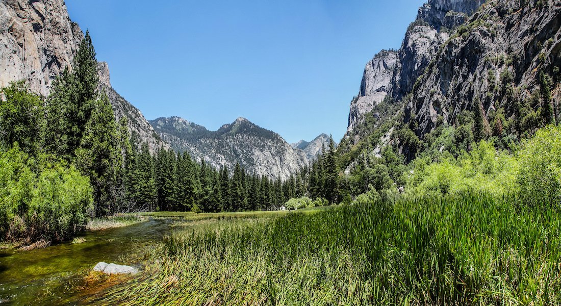 paysage du parc de Kings Canyon