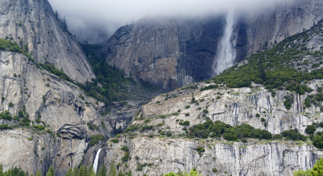 visit yosemite 2 days upper falls