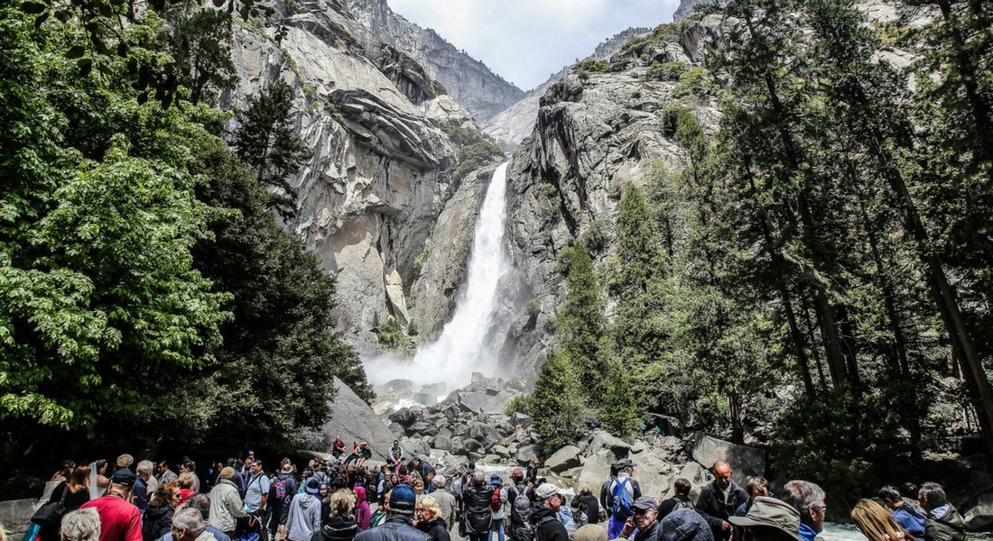 visit yosemite 2 days lower falls