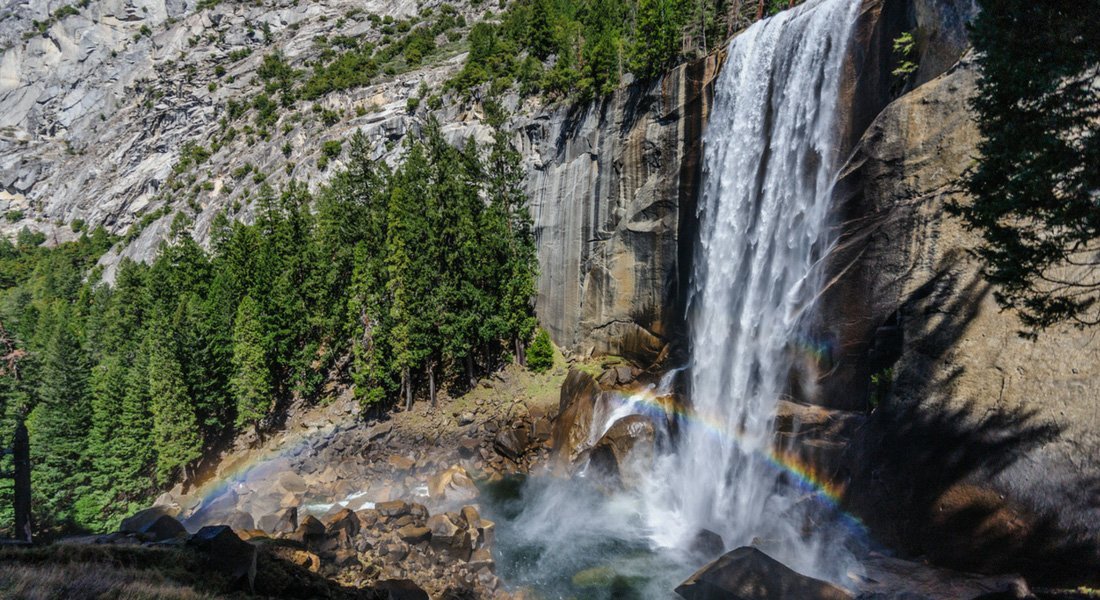 visit yosemite 2 days vernal falls sentier