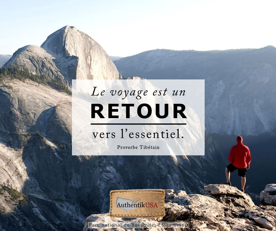 Le voyage est un retour vers l'essentiel