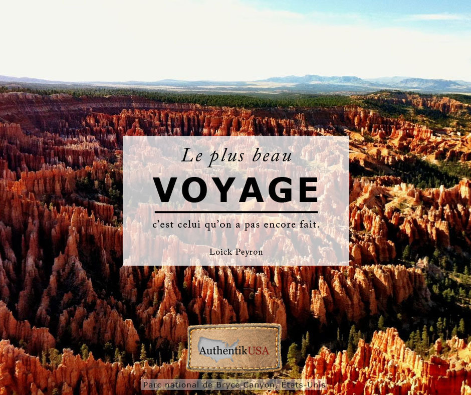 Le plus beau voyage c'est celui qu'on a pas encore fait