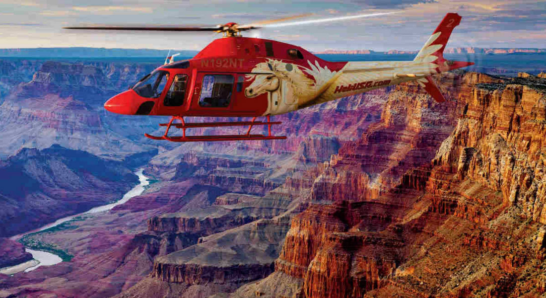 Survol du Grand Canyon en hélicoptère