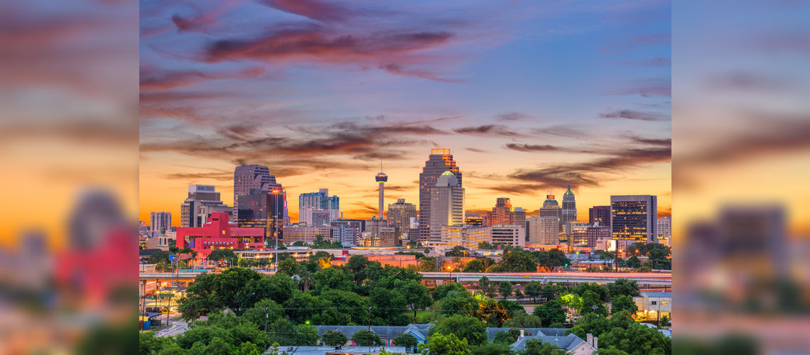 San Antonio, the skyline