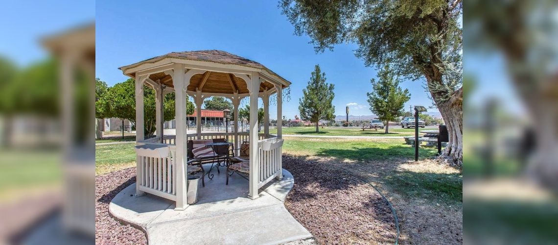 Hotel gazebo